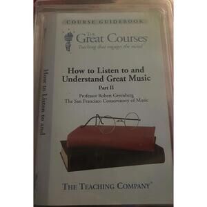 Great Courses: How to Listen to and Understand Great Music Part II DVD Set